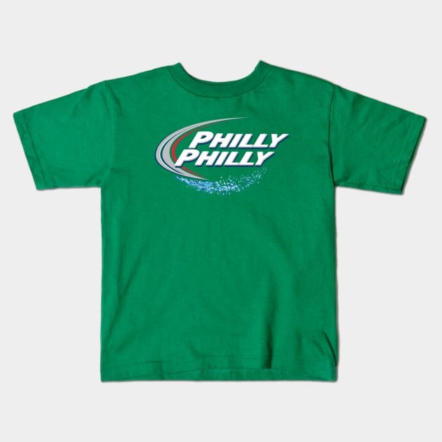 Philly Philly Kids T-Shirt by pjsignman